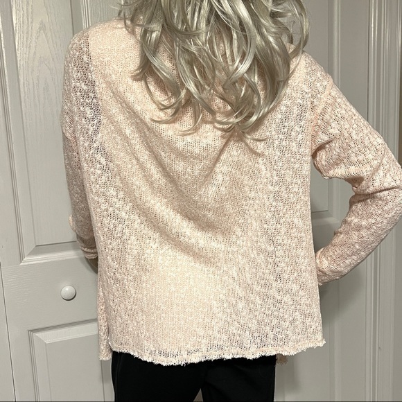 HOLLISTER Pink Cardigan Ladies Sweater Medium/Large - Picture 13 of 16